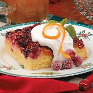 Orange-Cranberry Upside-Down Cake