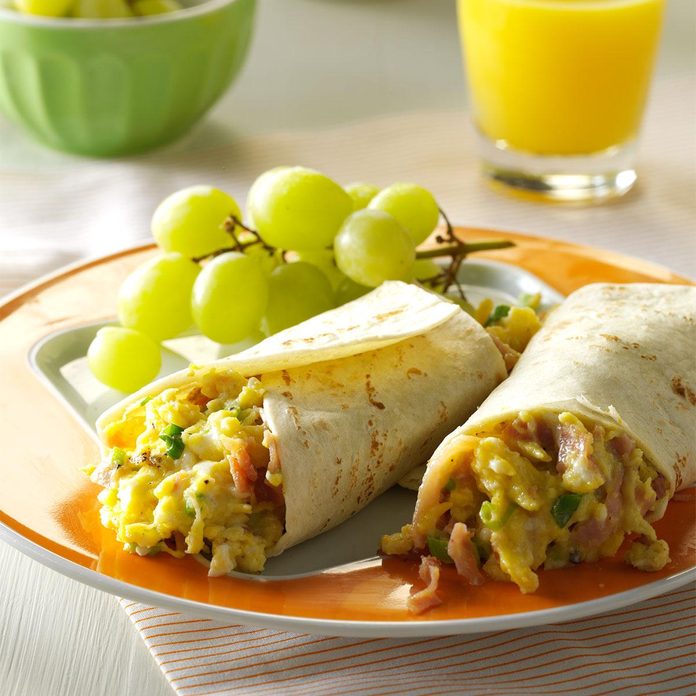 Ham & Egg Wraps