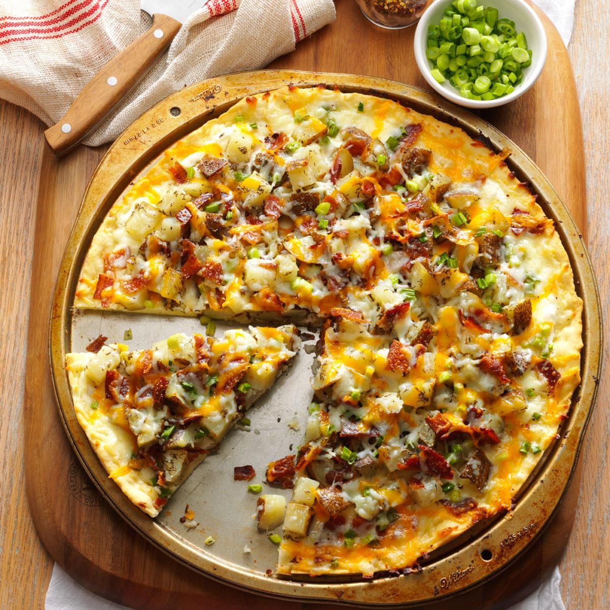 Monday: Baked Potato Pizza