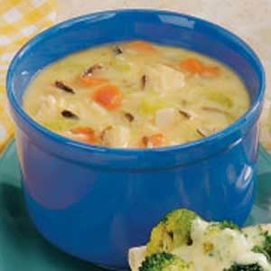 Quick Chicken and Wild Rice Soup