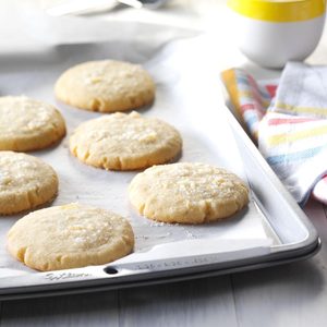 Lemon & Rosemary Butter Cookies