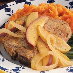 Pork Chops with Apples