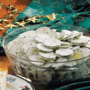 Easy Cucumbers in Cream