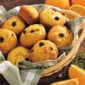 Orange Raisin Muffins