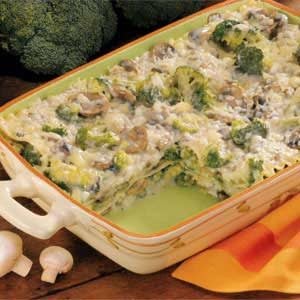 Creamy Broccoli Lasagna