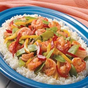 Garlic Shrimp Stir-Fry