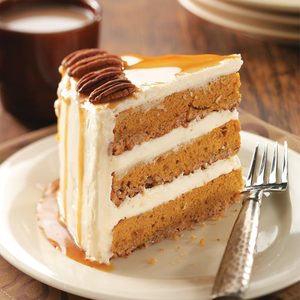 Pumpkin-Pecan Spice Cake
