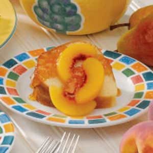 Peach-Glazed Cake