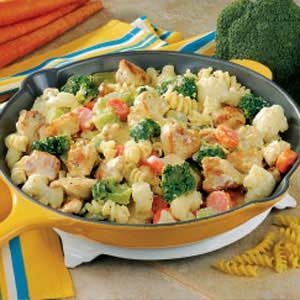 Chicken Pasta Primavera