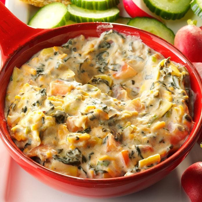 Bacon-Ranch Spinach Dip