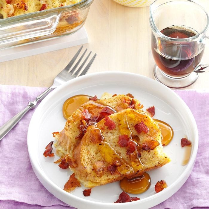 Maple Bacon French Toast Casserole