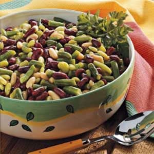 Dijon Four-Bean Salad