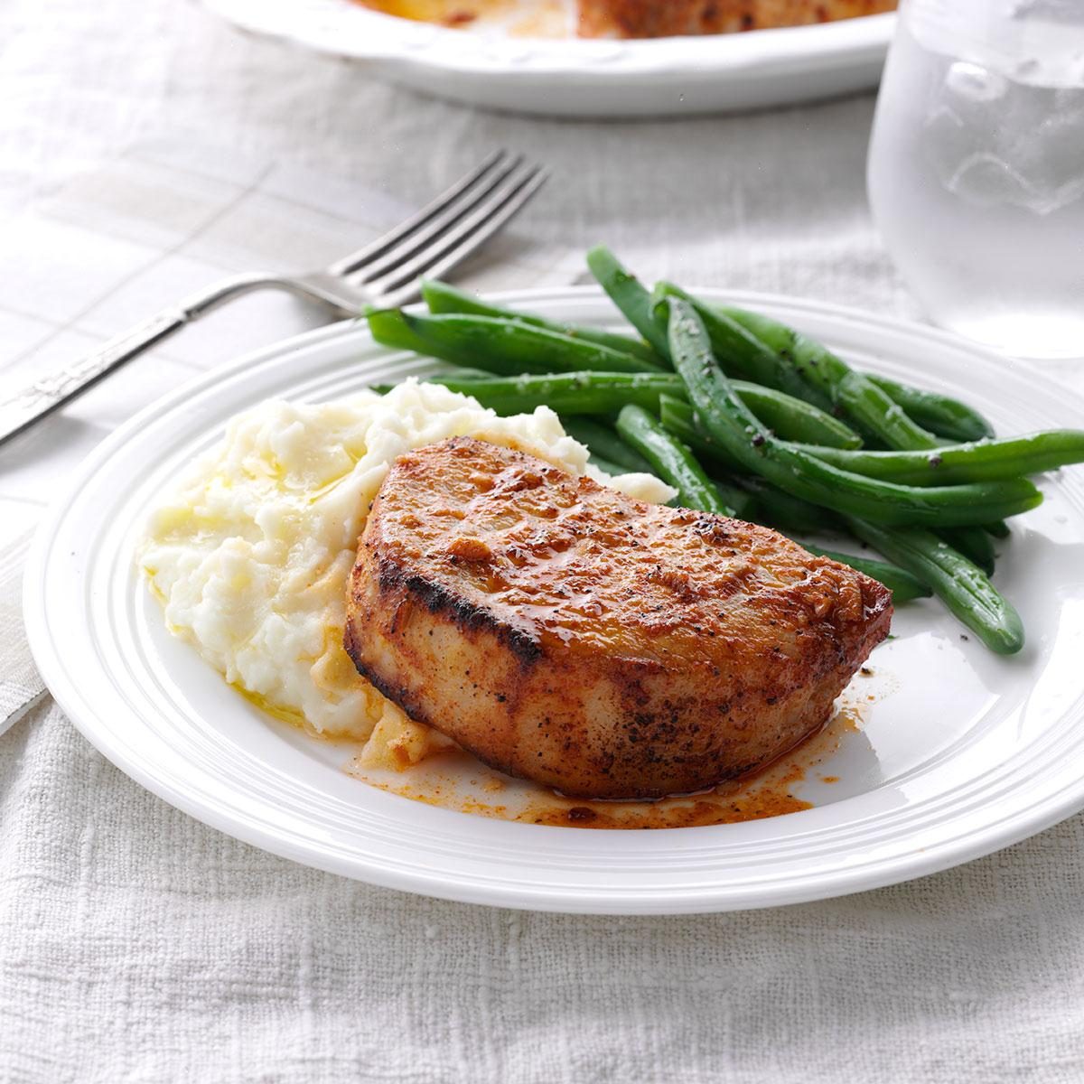 Lemon-Garlic Pork Chops