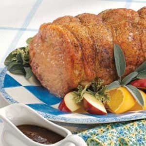 Grilled Pork Loin Roast