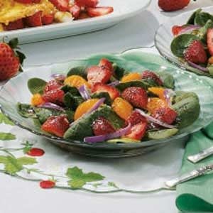 Strawberry-Orange Spinach Salad