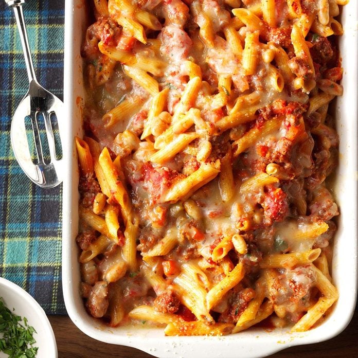 Pasta Fagioli al Forno