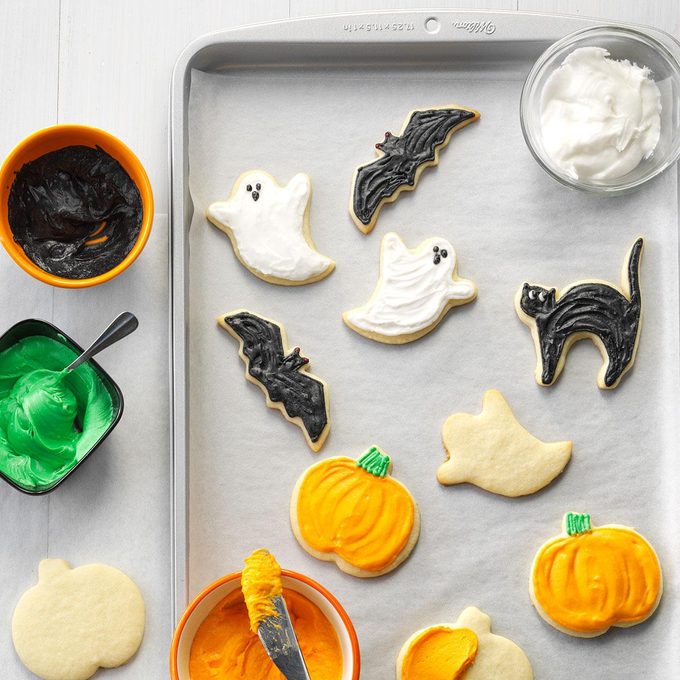 Halloween Party Cutout Cookies