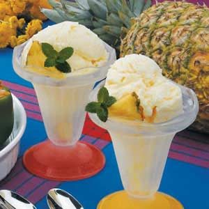 Pineapple Ice Cream