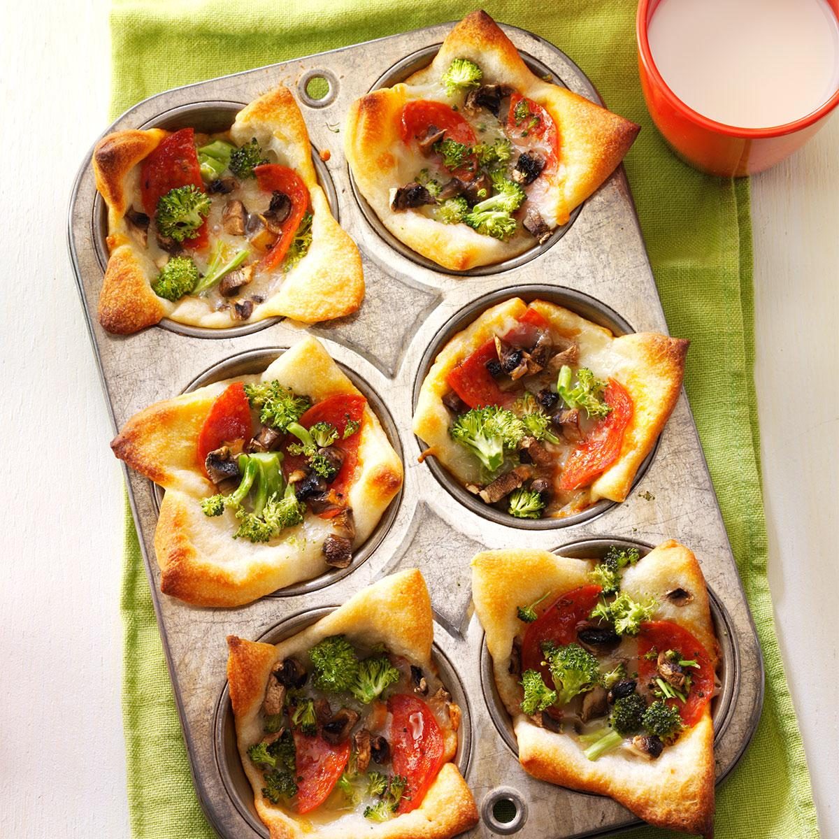 Muffin-Tin Pizzas