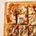 Brat & Bacon Appetizer Pizza