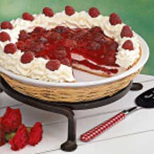 Contest-Winning Raspberry Ribbon Pie