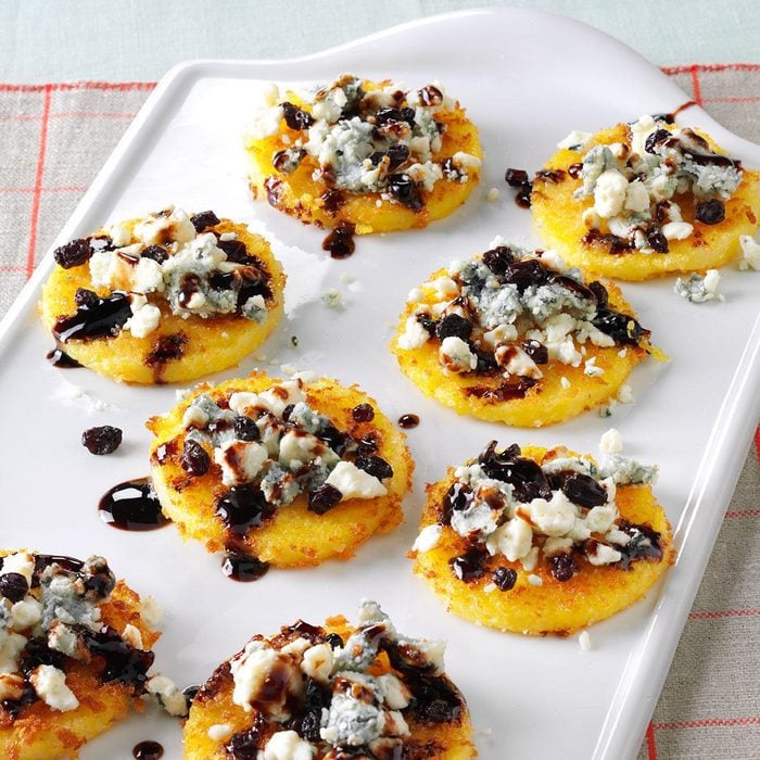 Gorgonzola Polenta Bites