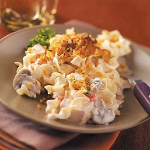 Tasty Chicken Noodle Casserole