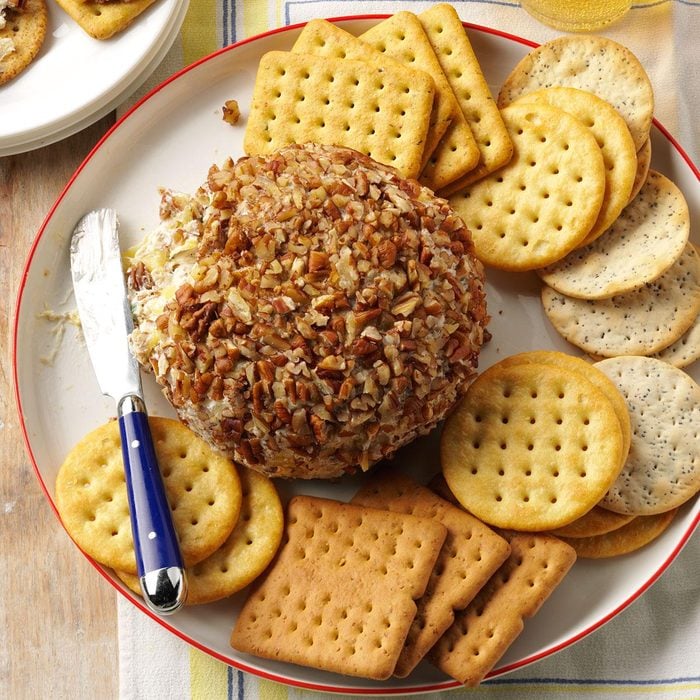 Sweet & Savory Pineapple Cheese Ball