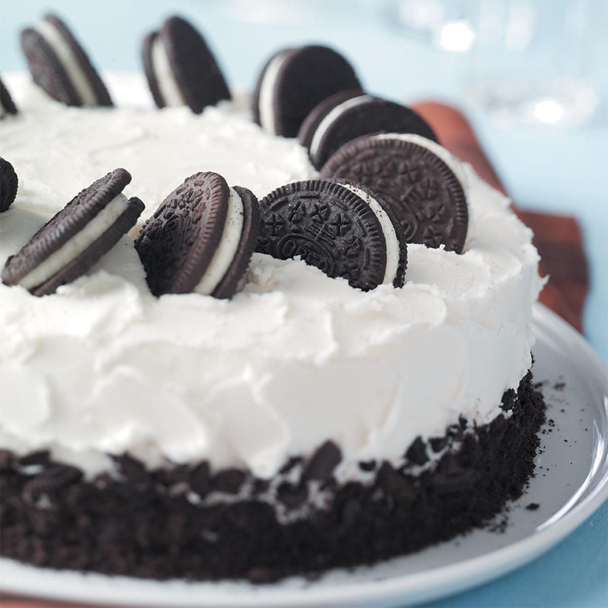 Cookies-and-Cream Cake Recipe | Taste of Home