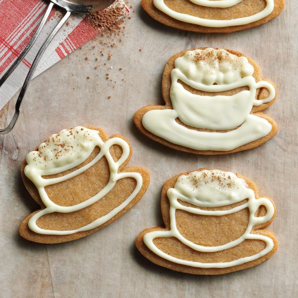 White Chocolate-Cappuccino Cookies