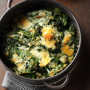 Spinach-Parm Casserole