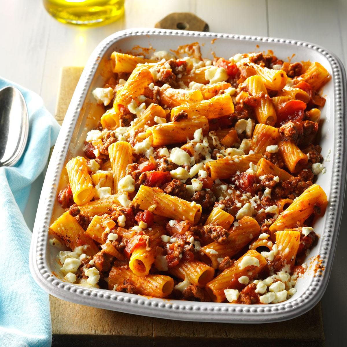 Greek Pasta Bake