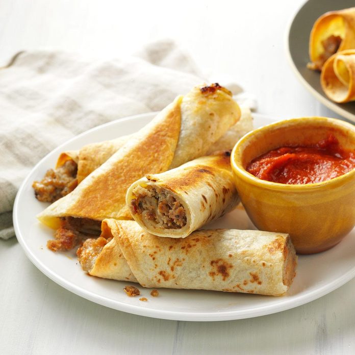 Mama Mia Meatball Taquitos