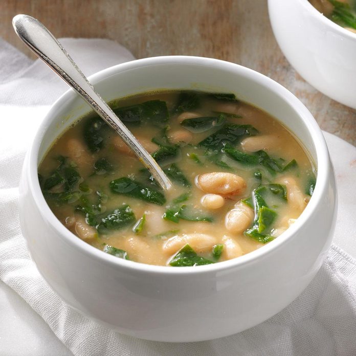 Spinach and White Bean Soup