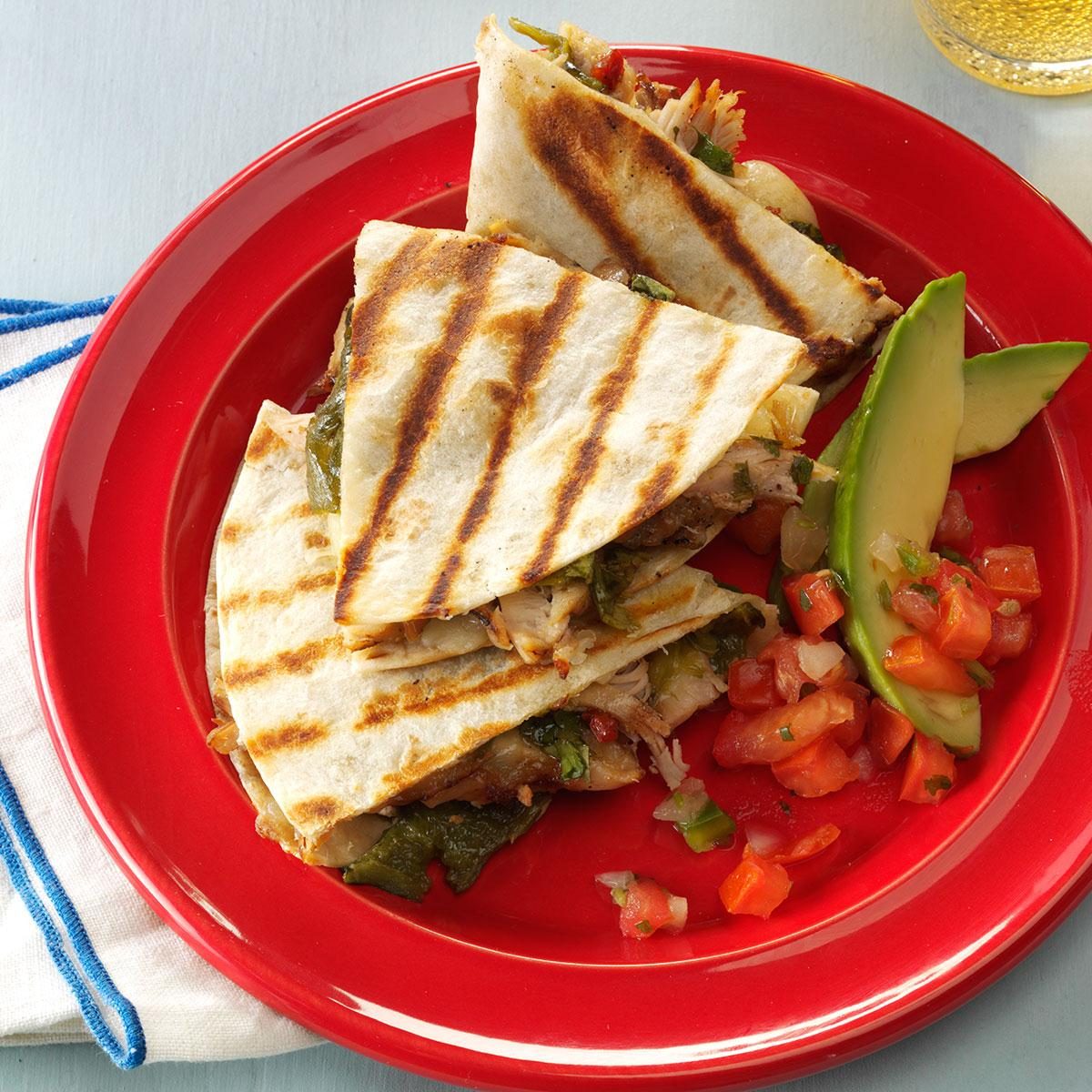 Chiles Rellenos Grilled Chicken Tacos