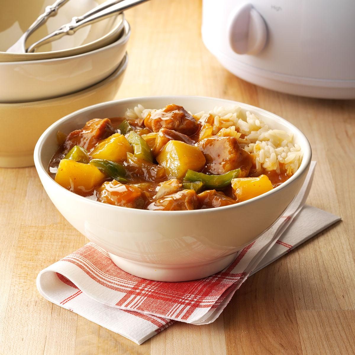 Slow-Cooker Sweet-and-Sour Pork