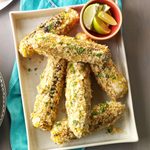 Chip-Crusted Grilled Corn