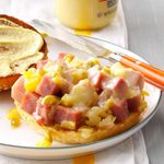 Pineapple-Dijon Ham Sandwiches