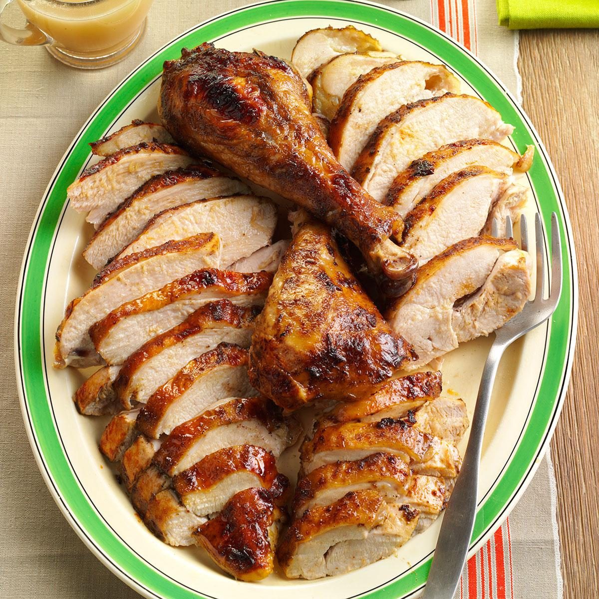 Fruit-Glazed Roast Turkey Recipe | Taste of Home