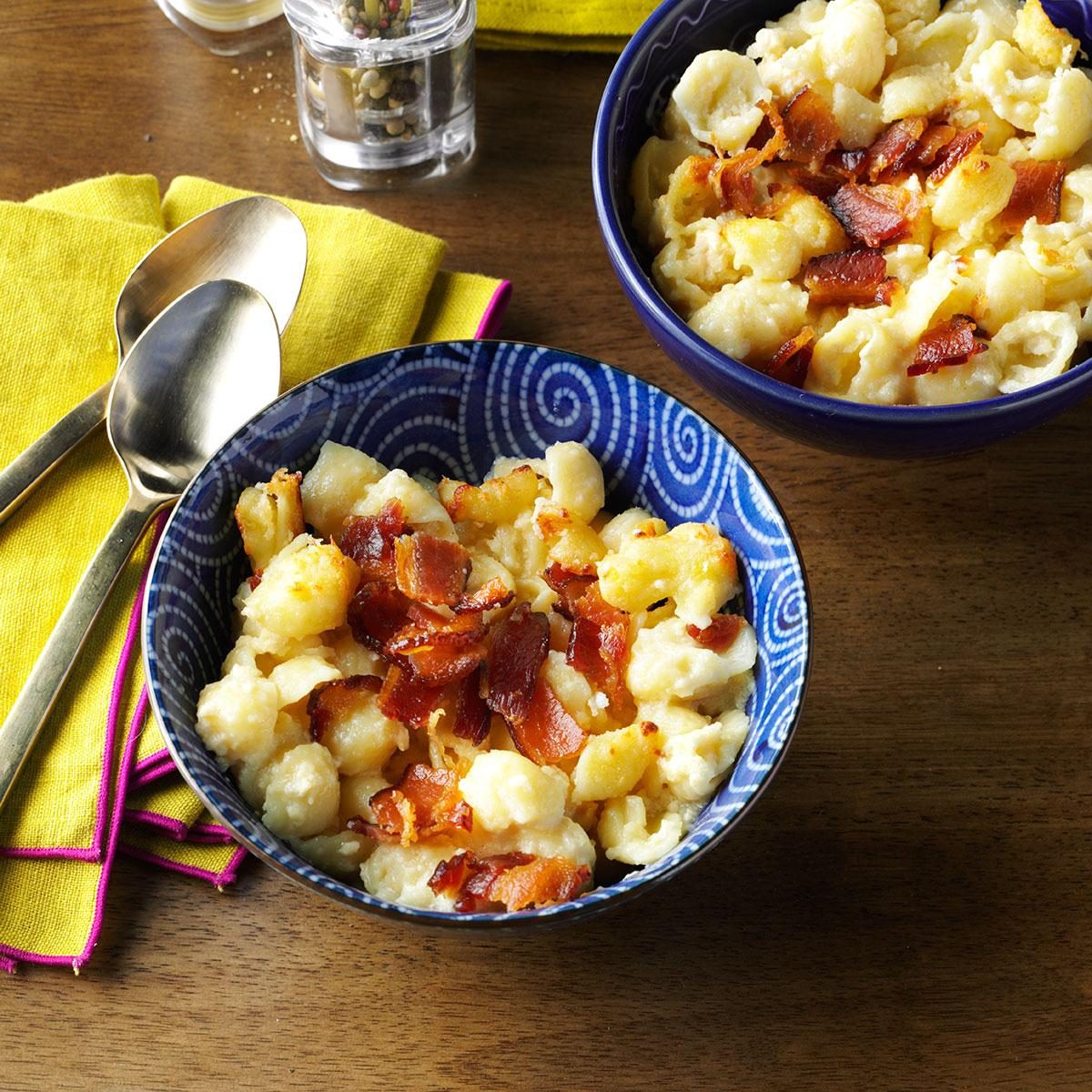 Inspired by: Bonefish Grill’s Applewood Bacon Mac & Cheese