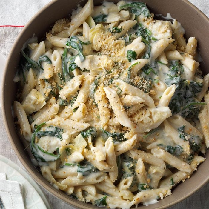 Artichoke Florentine Pasta