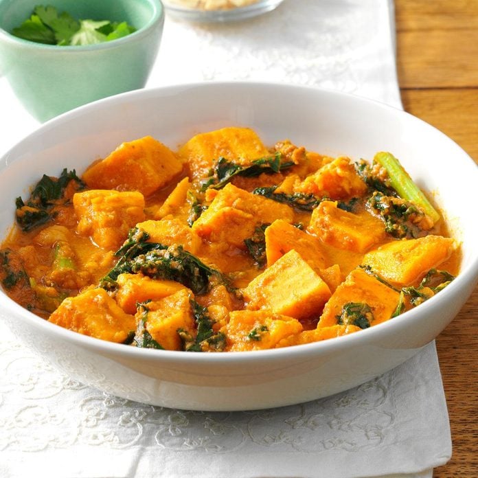 African Peanut Sweet Potato Stew