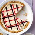 Red, White and Blueberry Ice Cream Pie with Granola Crust