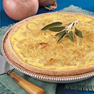 Contest-Winning Onion Pie