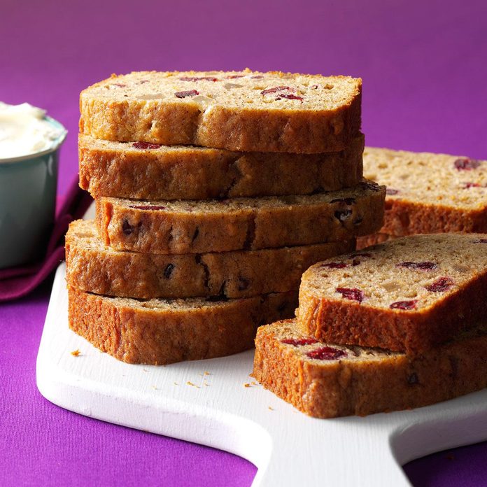 Spicy Applesauce Fruit Bread