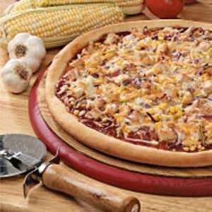 Barbecued Turkey Pizza