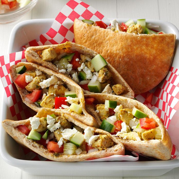 Hearty Chicken Gyros