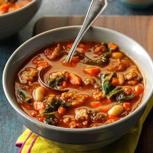 Italian Sausage and Kale Soup