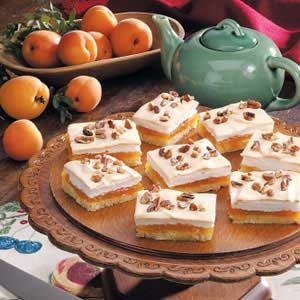 Apricot Meringue Bars