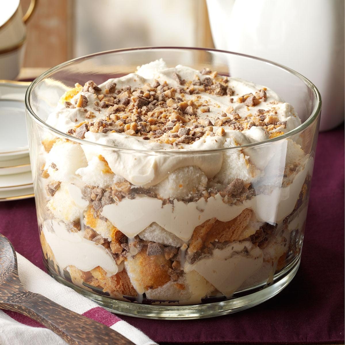 Caramel Fluff & Toffee Trifle